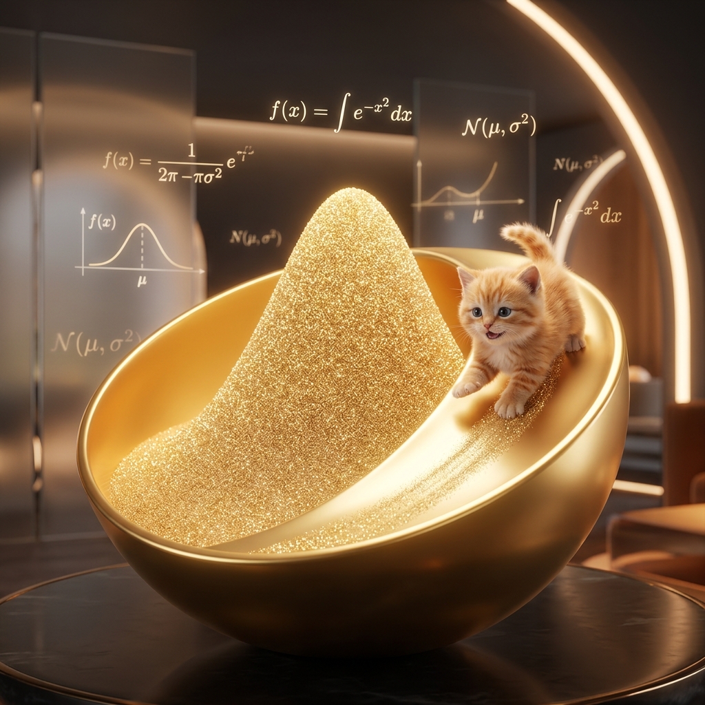 高斯哥哥铺设的黄金猫砂盆